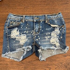 CONTRABAND Junior Girls Jeans Shorts Size 0